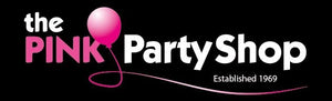 Pink Party Shop Logo - Party supplies fancy dress Waterlooville Hampshire